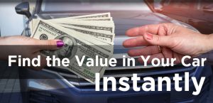 Find the value in your car instantly